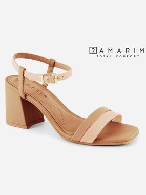 Ramarim Total Comfort Block Heel Sandals- 7